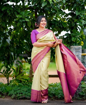 Sea Green Pure Soft Silk Saree With Attractive Blouse Piece