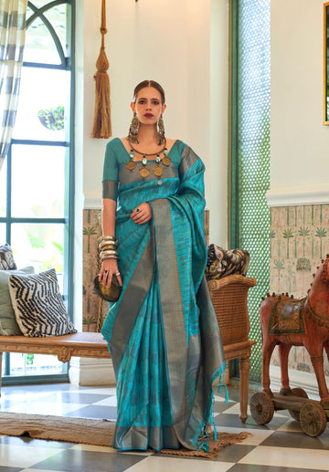 KALKI KOECHLIN In Our Pure ORGANZA Saree