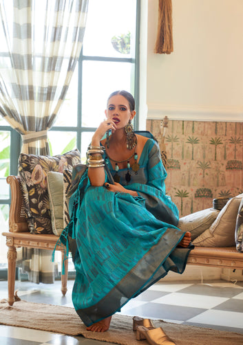 KALKI KOECHLIN In Our Pure ORGANZA Saree