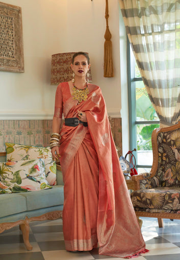 KALKI KOECHLIN In Our Pure ORCHID Saree