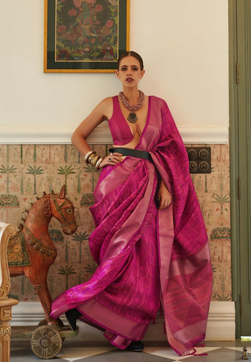 KALKI KOECHLIN In Our Pure ORGANZA Saree