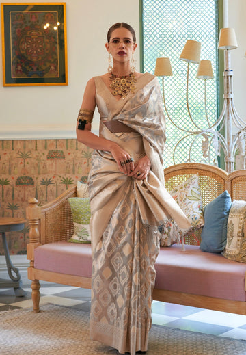 KALKI KOECHLIN In Our Pure Soft TISSUE Saree